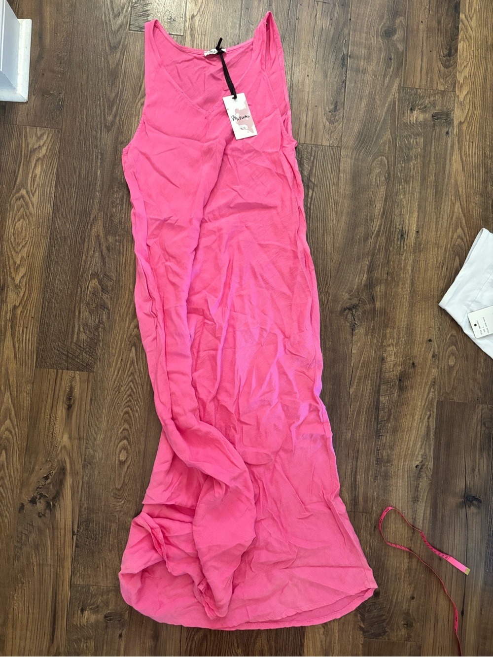 Made In Italy  V-Neck Sleeveless summer Dress NWT